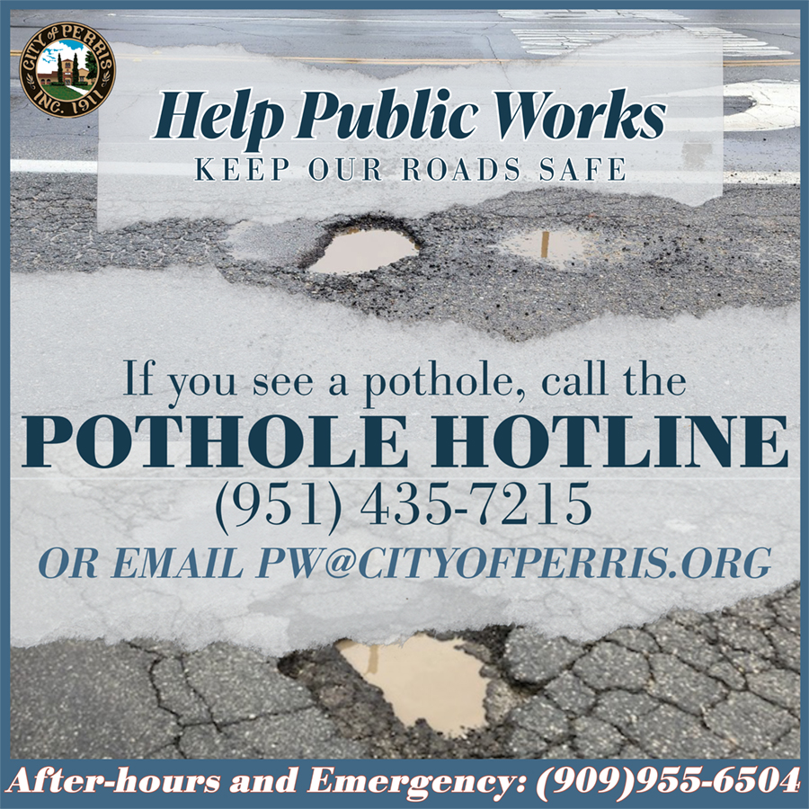 Pothole Hotline