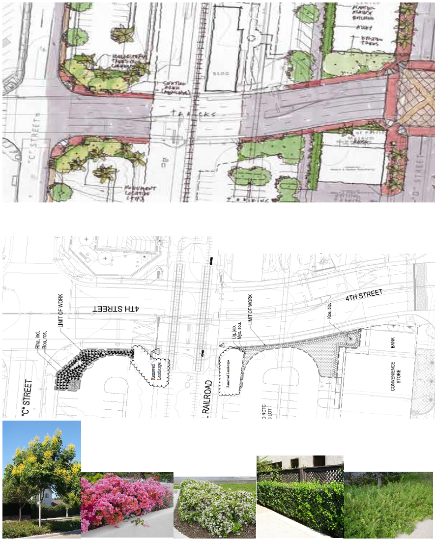 4th Street Area Enhancements between “D” and “C”  Street