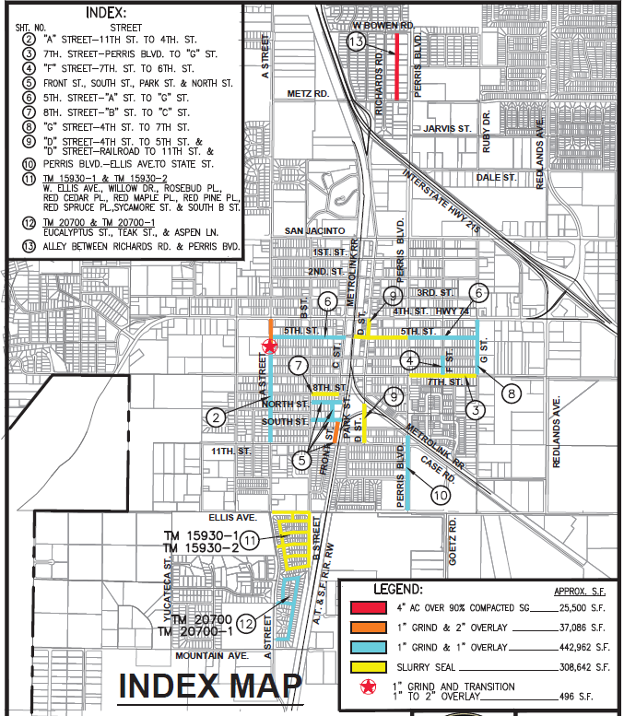 S-036- Steet Maintenance and Metz Rd Alley Pavement Project