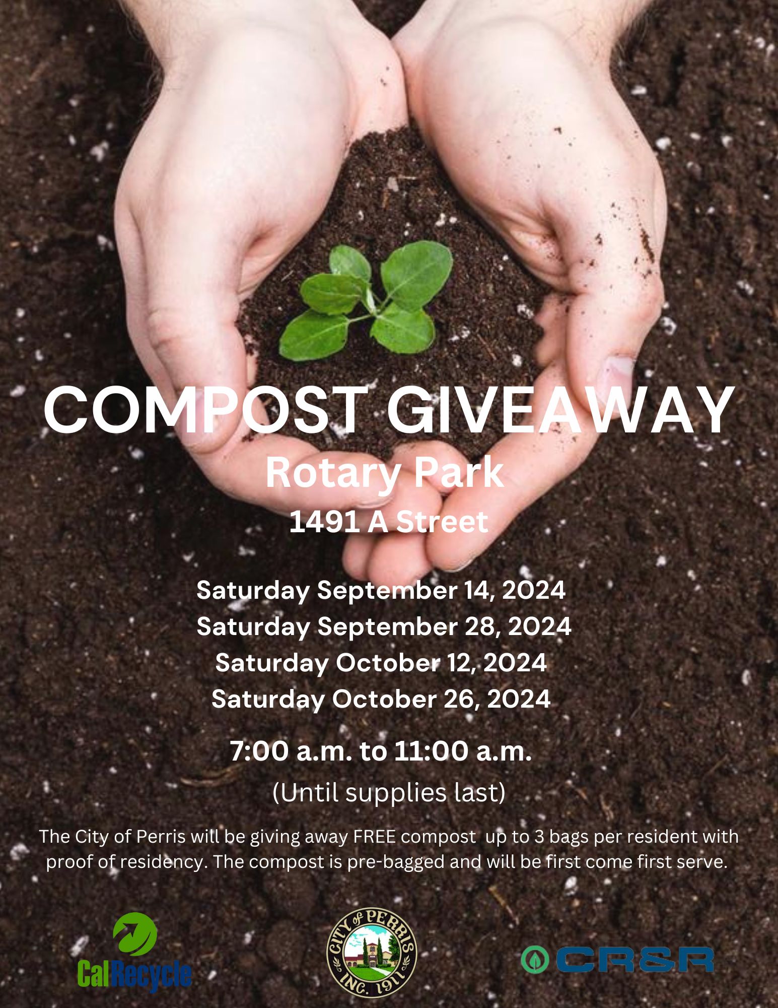 Fall Compost Giveaway Dates 2024