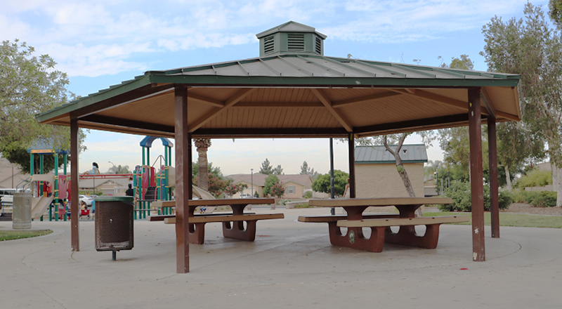 May Ranch picnic tables